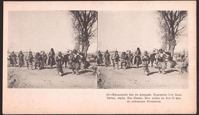 Русско-японская война. Мукденские бои в феврале.