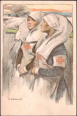 I мировая война. Красный крест.