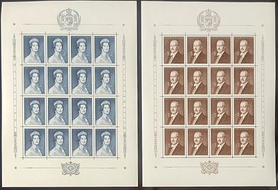 1960 г. Лихтенштейн. Mi 402--03. **. €128.