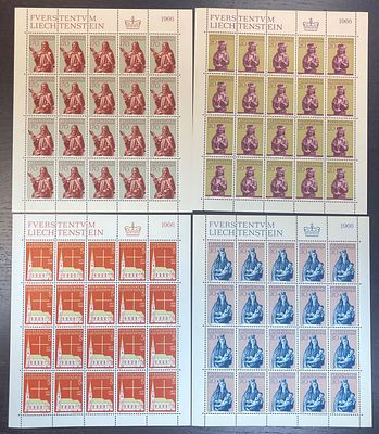 1966 г. Лихтенштейн , каталог Mi № 470-3, 120 евро. **