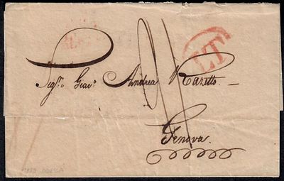 1839 г. Письмо из Одессы 20 мая 1839 в Женеву.