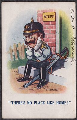 1915 г. Открытое письмо из Царского Села 22.9. в Париж. Печать Е.И.В. Великий Князь Борис 