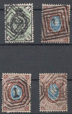 Польские гашения. Варшава. СК 12, 14, 20.