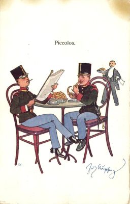 Юмористическая открытка.