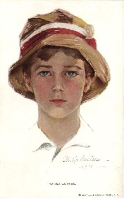 Женская головка. Мода.