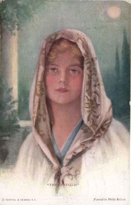 Живопись.Девушка.