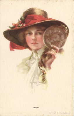 Женская головка. "Суета"