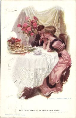 Живопись."Первый вечер в собственном доме"