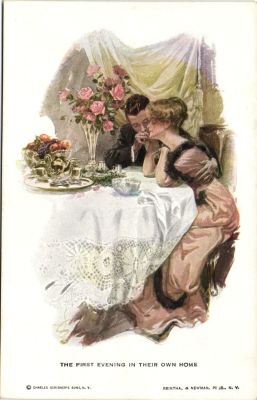 Живопись."Первый вечер в собственном доме"