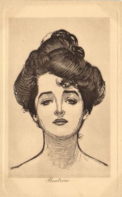 Женская головка.