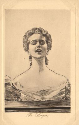 Женская головка.