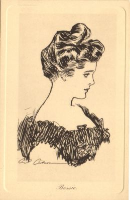 Женская головка.