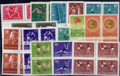 1956г. Спорт СК 819-32. Кв.