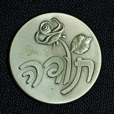 תודה - מדלית כסף במשקל 46 גרם