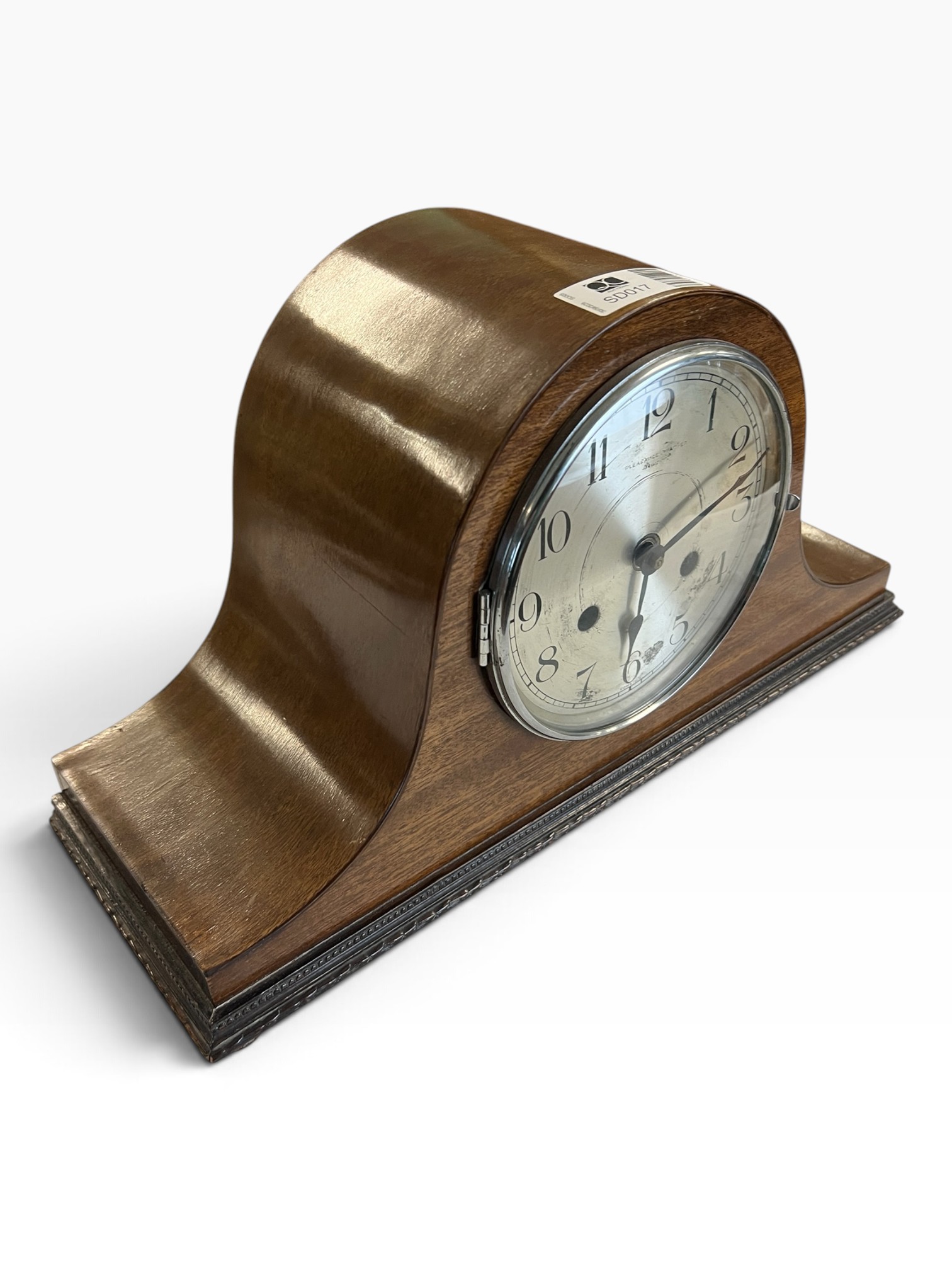 Vintage Pleasance & Harper Newport Wooden Mantel Clock