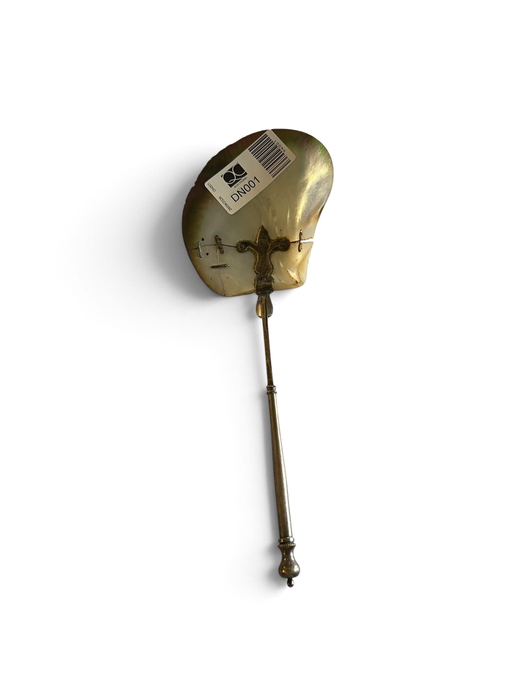 Silver Hall Marked Handled Oyster Scoop