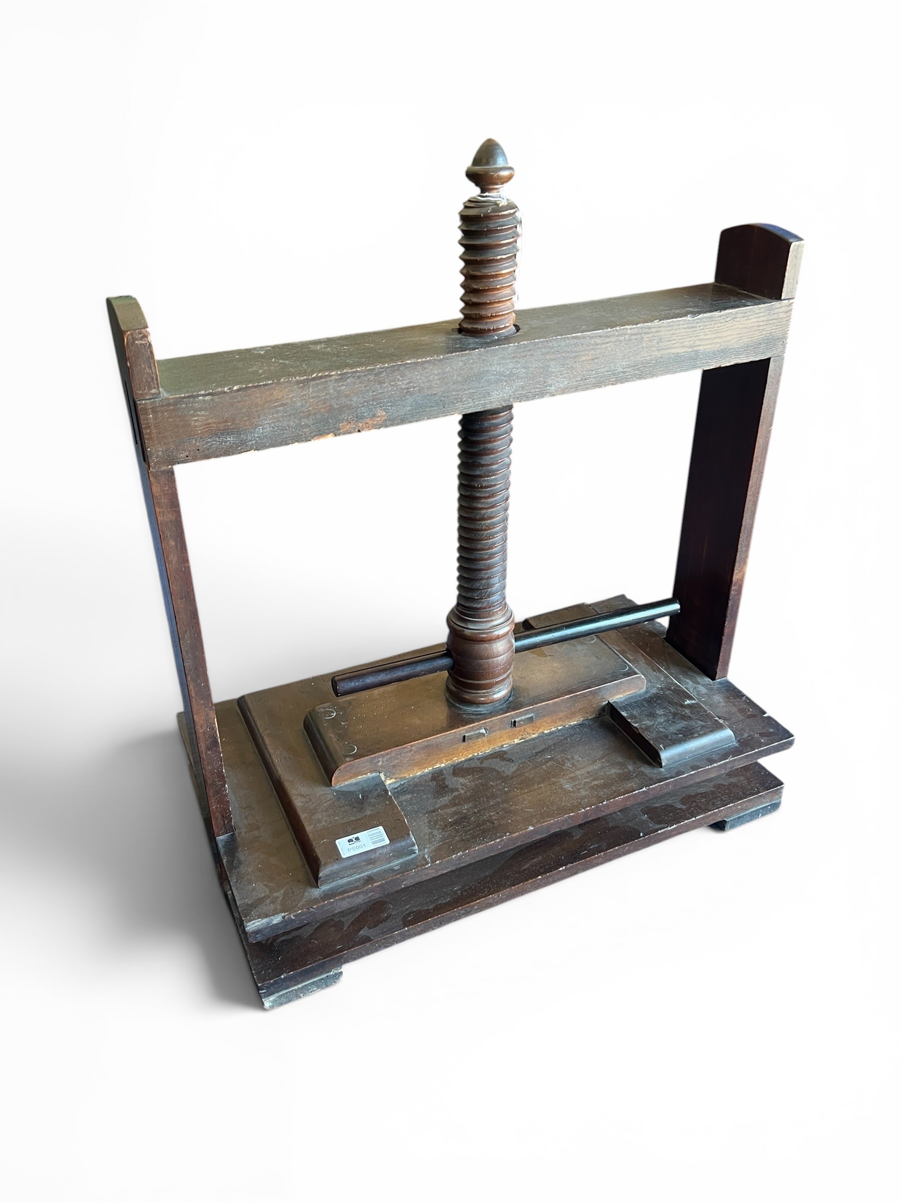 Victorian Table-Top Linen Press – 67cm x 68cm x 37cm