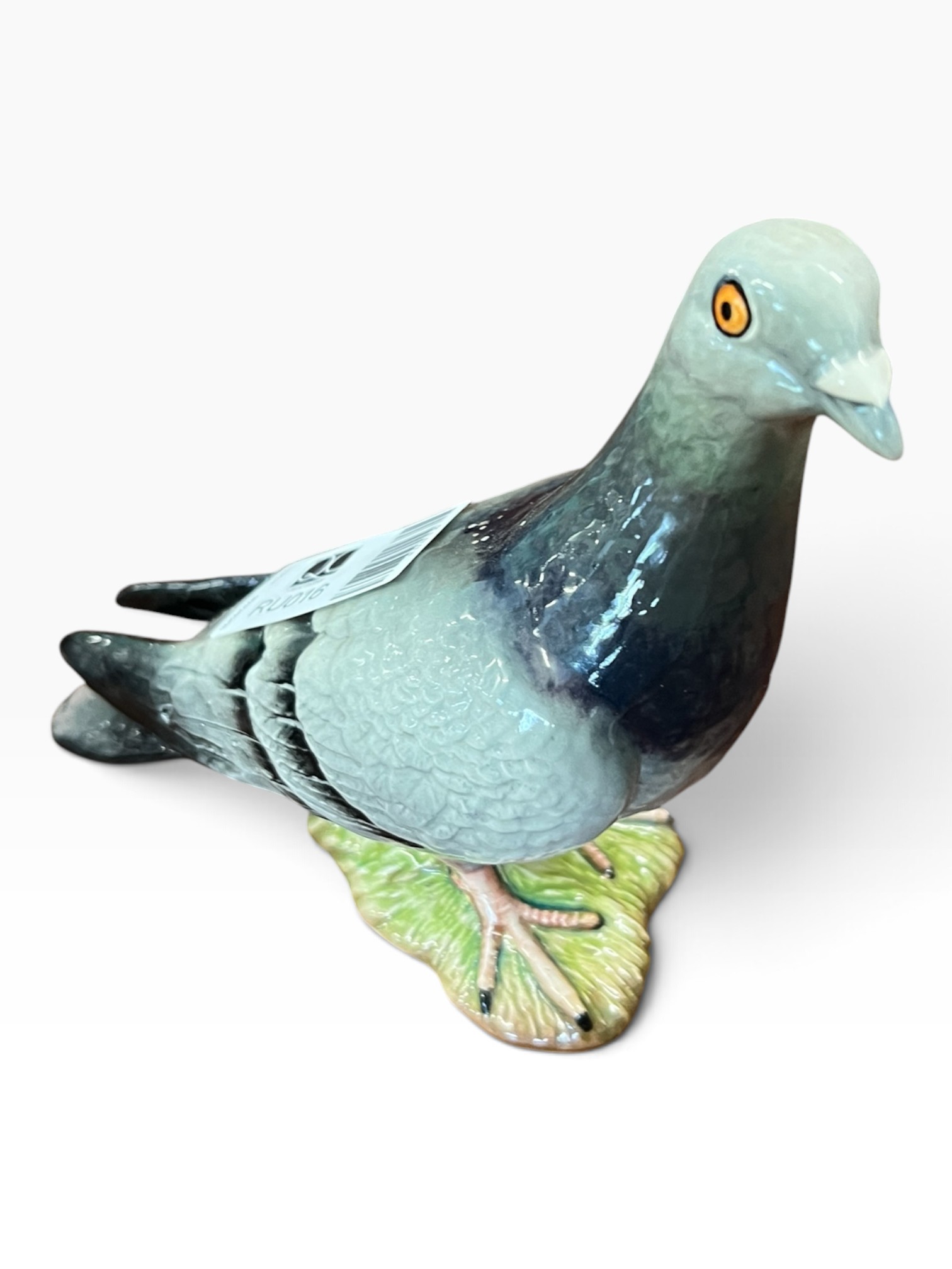 Beswick Pottery Standing Pigeon No. 1383, Blue-Grey Plumage Variant, c. 1960s