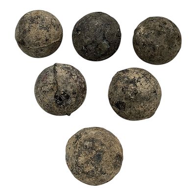 Six Cannonballs for a Culverin, Herzog Julius H&uuml;tte, Langelsheim, Brunswick / Wolfenb&uuml;ttel 