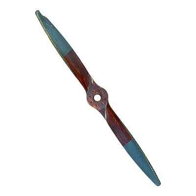 Two-Blade Wooden Aircraft Propeller from Karl Treuter Collection, World War II Pilot. Two-blade 