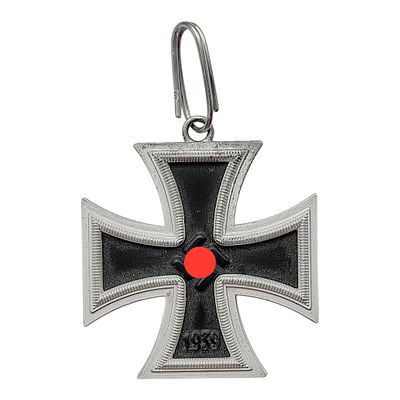 Knight's Cross of the Iron Cross 1939 in 800 Silver, Replacement Procurement circa 1970, Maker L/12