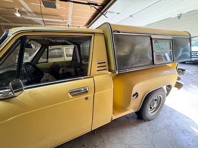 Rare Find!! 1976 Chevrolet LUV Pickup with Custom International Mfg. Co. Canopy. Garaged - This 