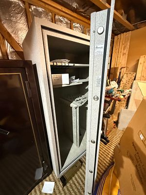 Sage Safe Co., LLC Model B 7240 Heavy-Duty Gun Safe. A Sage Safe Co., LLC heavy-duty gun safe 