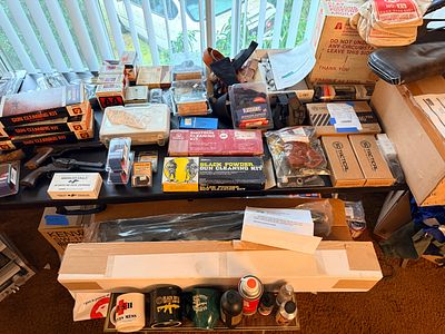 Large Lot of Gunsmithing Equipment & Accessories. An assortment of shooting equipment, reloading 