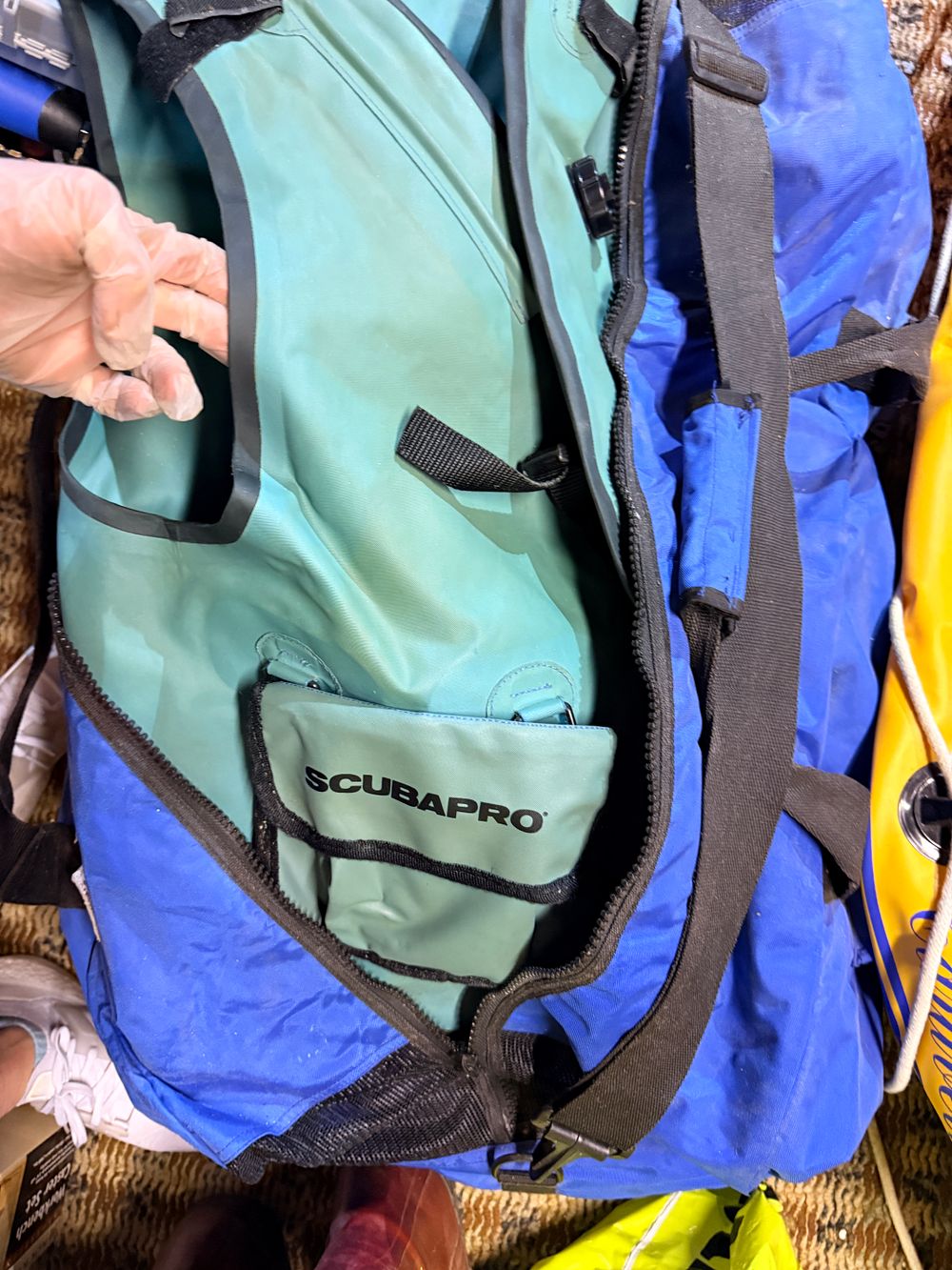 A Collection of Vintage Scuba Diving Equipment and Accessories, Dive gear Lot. This Dive gear 