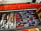 Craftsman Rolling Tool Chest and Professional Snap-on and Blue-Point Tool Collection. A Image - 9