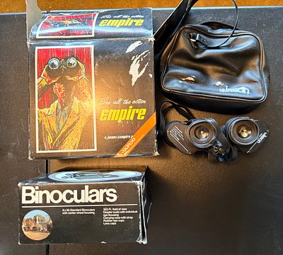 Two Pairs of Vintage Binoculars, Jason Empire Mercury and JCPenney Fast Focus. This lot features 