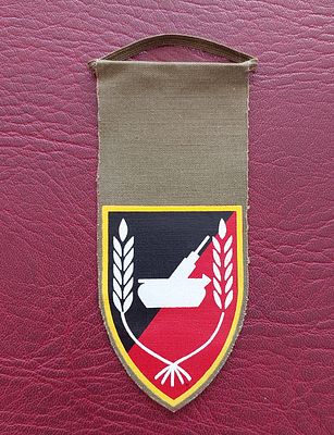תג עוצבת אשדות יחידה ארטילרית לשעבר. עשוי בד.
