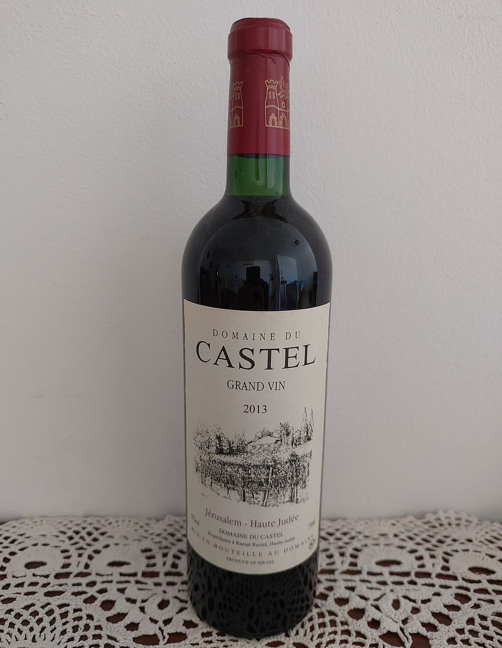 נדיר!!! קסטל גראנד ווין" דגל 2013, נישמר הייטב בקרור. - ינות בוטיק , איסוף עצמי, לא יתאפשר משלוח.