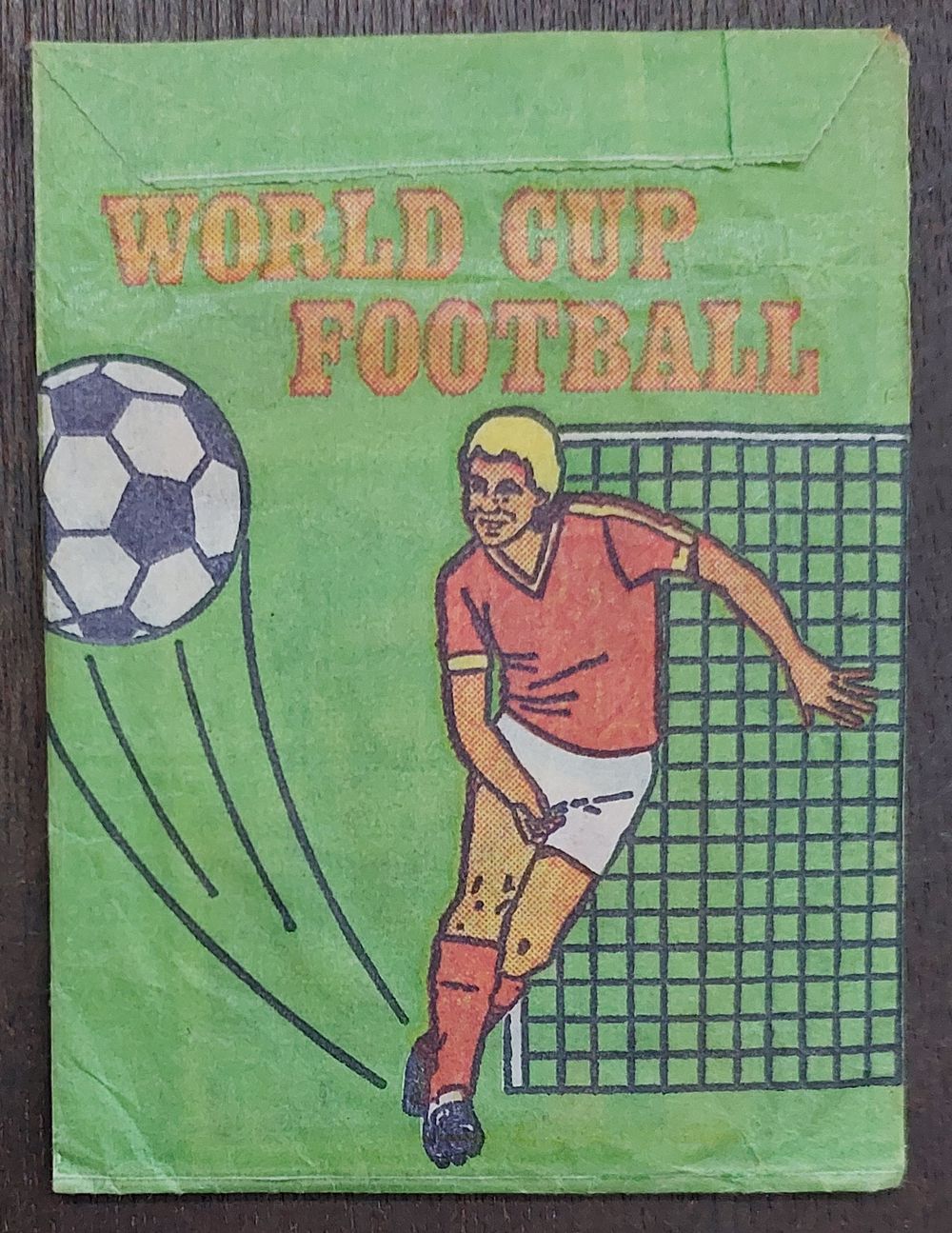 מעטפה שנות 80, כדורגל עולמי. - מלאה וסגורה .