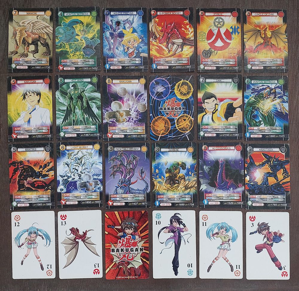 לוט קלפים ישנים , קשיחים, זוהרים בקוגן" נדיר!