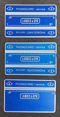 לוט 3 טלכרטים, לנדס, אנד, גיר" , ניסיוניים וריינטים שונים , במצב מינט מאספן. נדיר! ,