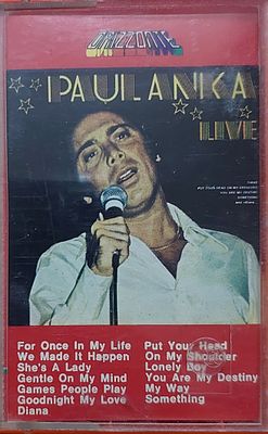 קלטת טייפ מקורית , פול אנקה" מצב מצוין.