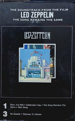 נדיר!!! קסטה מקורית , לד- זפלין" מצב מצוין