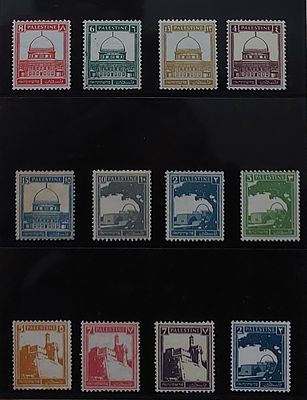 לוט בולי מנדט, מצב מינט, דבק אורגינל.