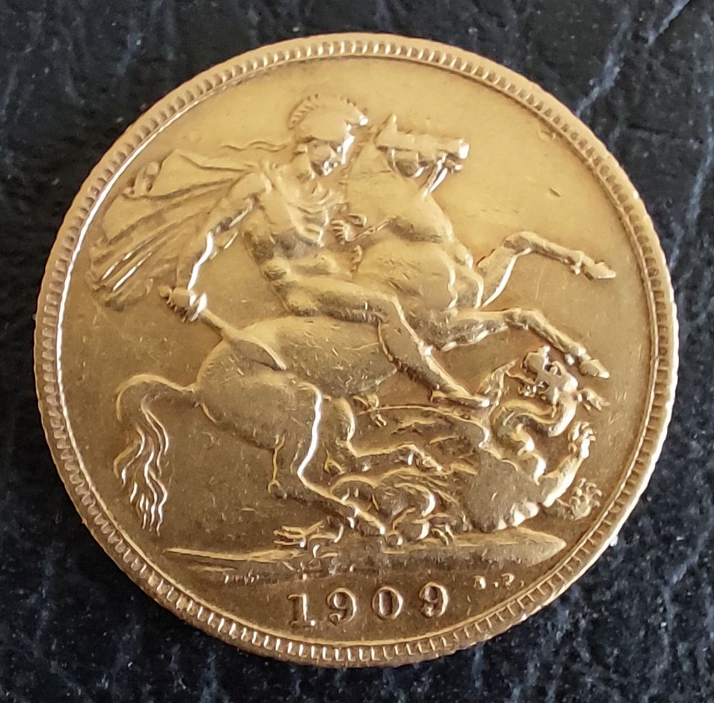 סוברין זהב 22k מצב טוב 8g. - 12% עמלה. אין מע"מ.