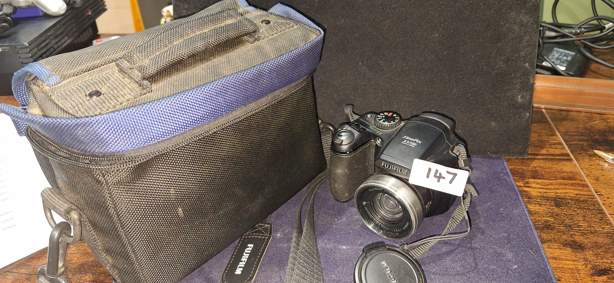 Fujifilm Fine Pix Camera and Case