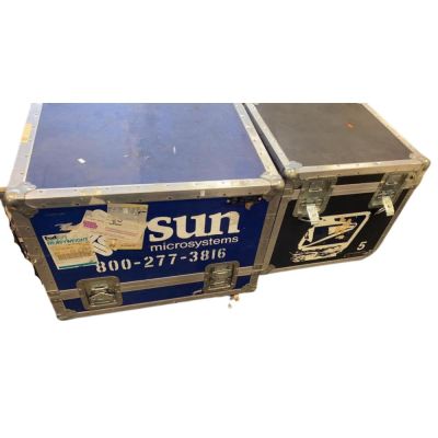 Insulated Locking Carry Cases. one large one medium