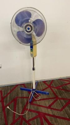 Working Super Deluxe Floor Fan. Working