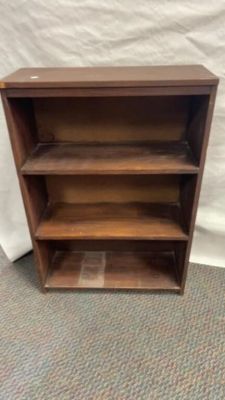 Wooden Small Book Shelf. 35 inches tall 24 inches wide