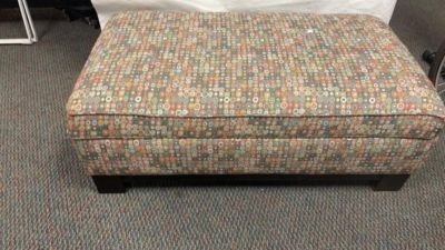 Oversized Clean Ottoman. 46 inches wide 16 inches tall