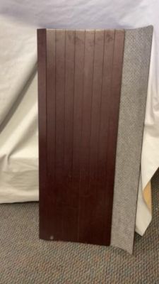 Bamboo Roll up Floor Mats Protectors. good condition