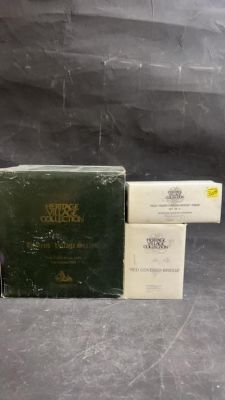 3 Heritage Village Collection in Original Box. Heritage village collection the pied bull inn 