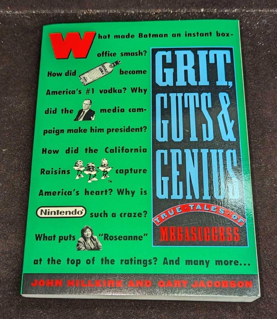 Lot 2: Grit, Guts & Genius True Tales Of Megasuccess Softcover