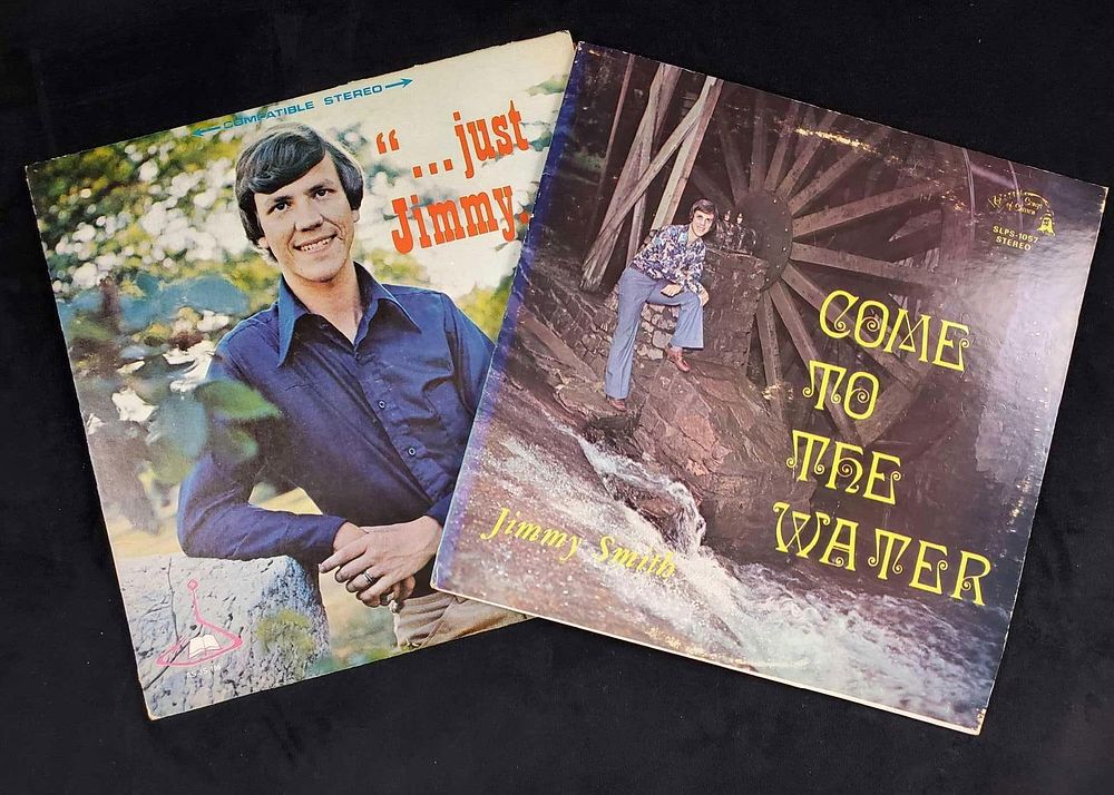 Lot 5: Autographed Jimmy Smith Vinyl LPs Lot Of Two