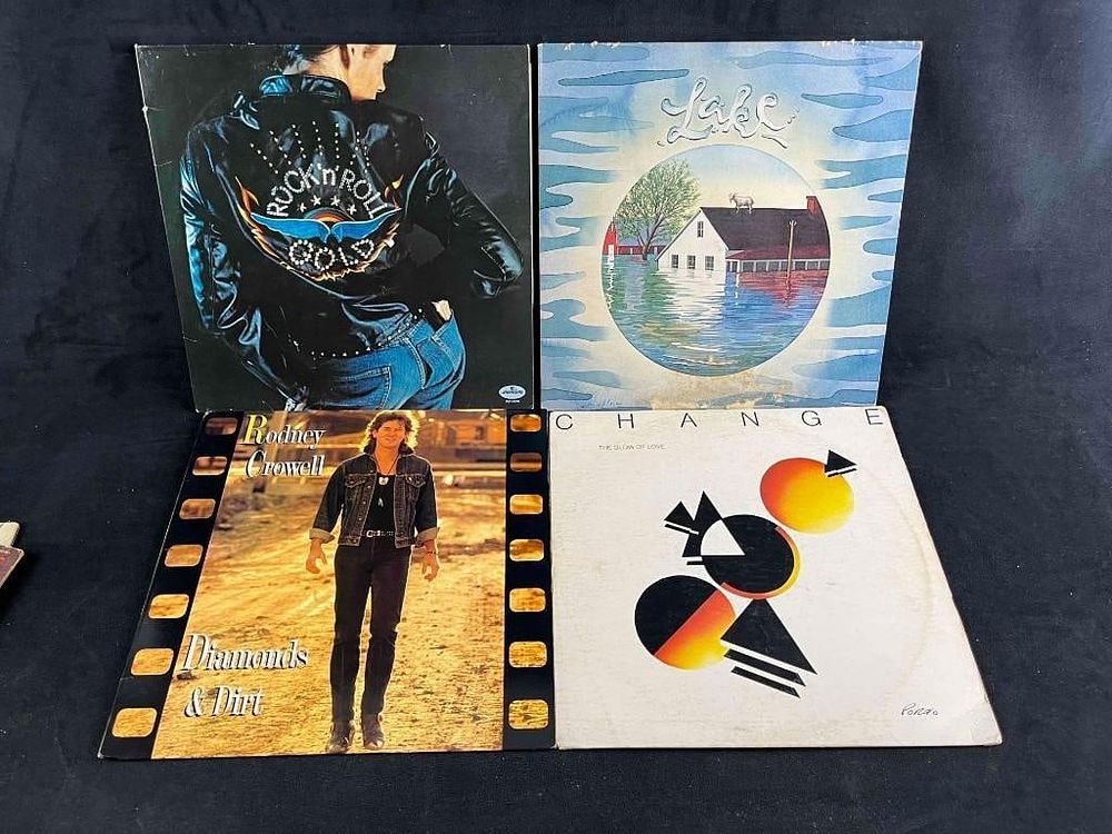 Lot 10: Assorted Vinyl Records, Funk, Rock, Soul